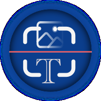 Text scanner logo